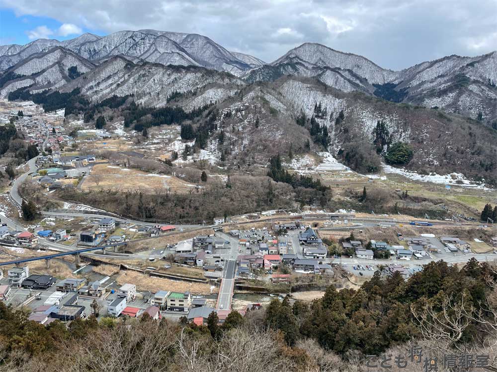 五大堂からの景色