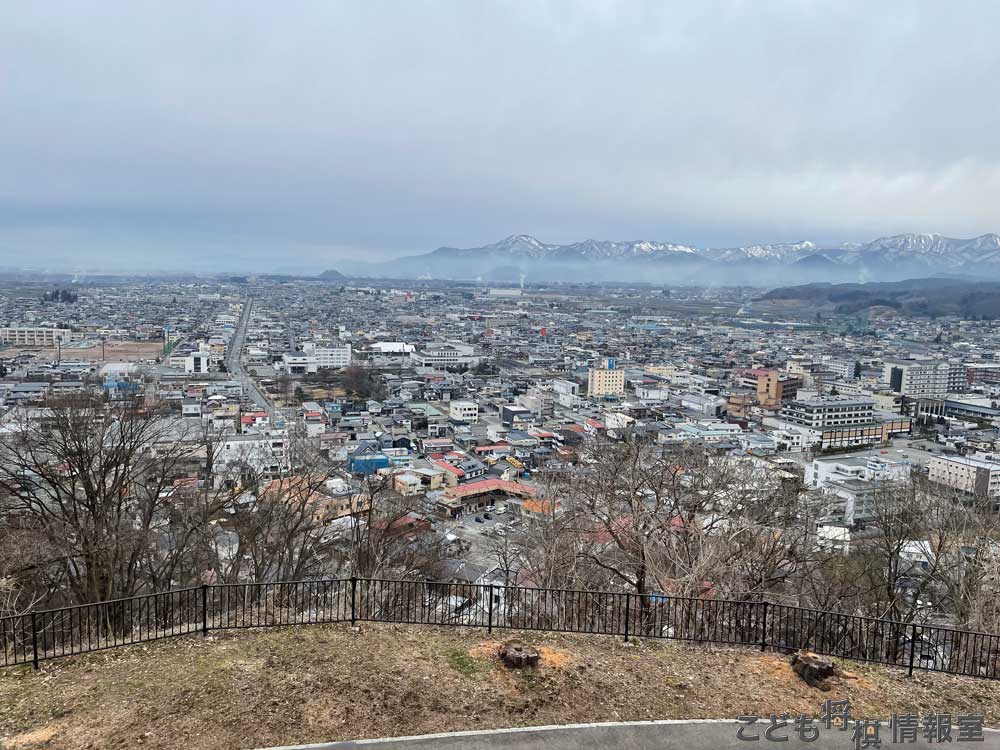 天童公園からの景色