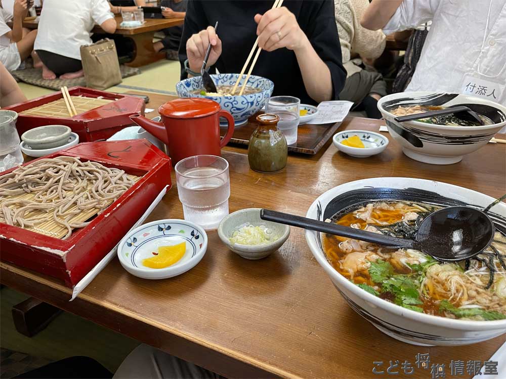 昼食風景