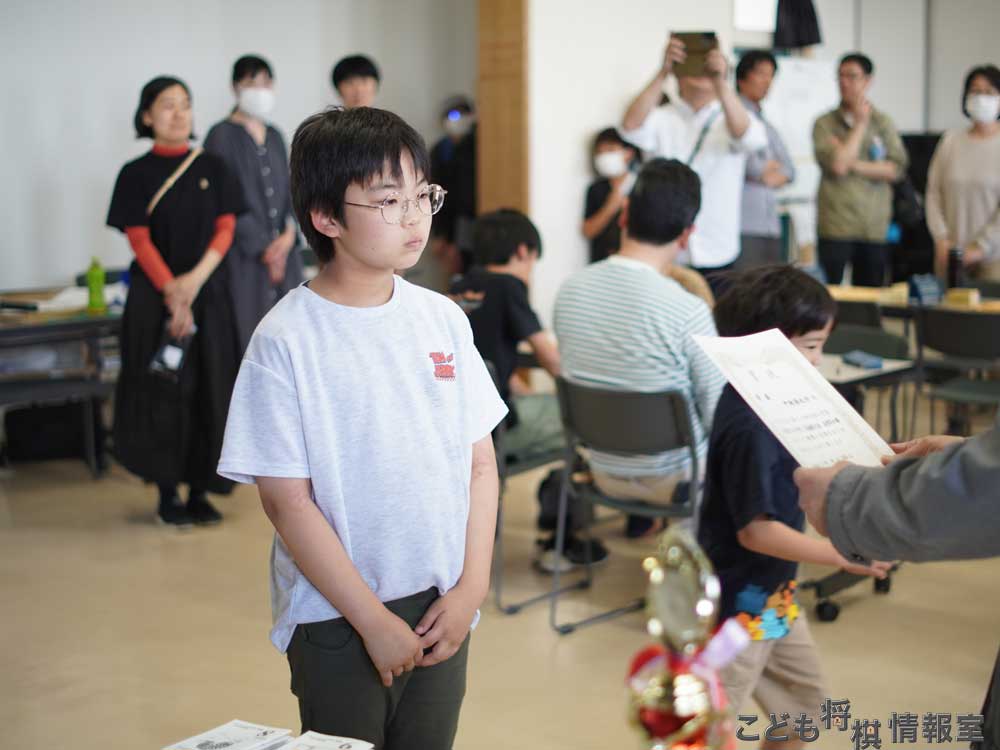 高学年の部優勝/中村君