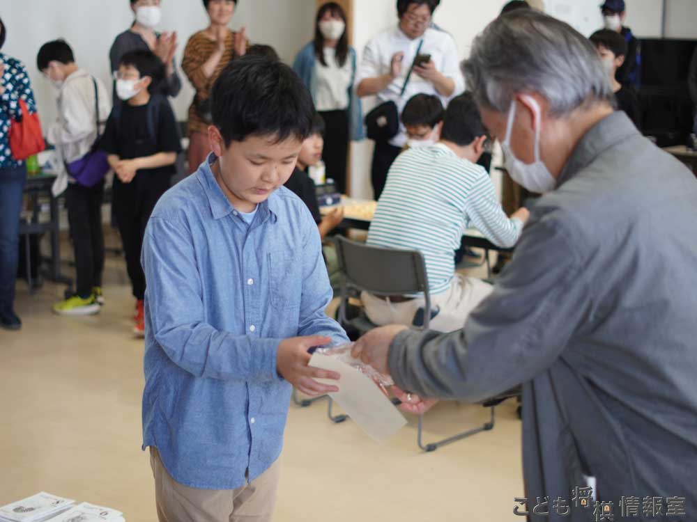 高学年の部2位/高森君
