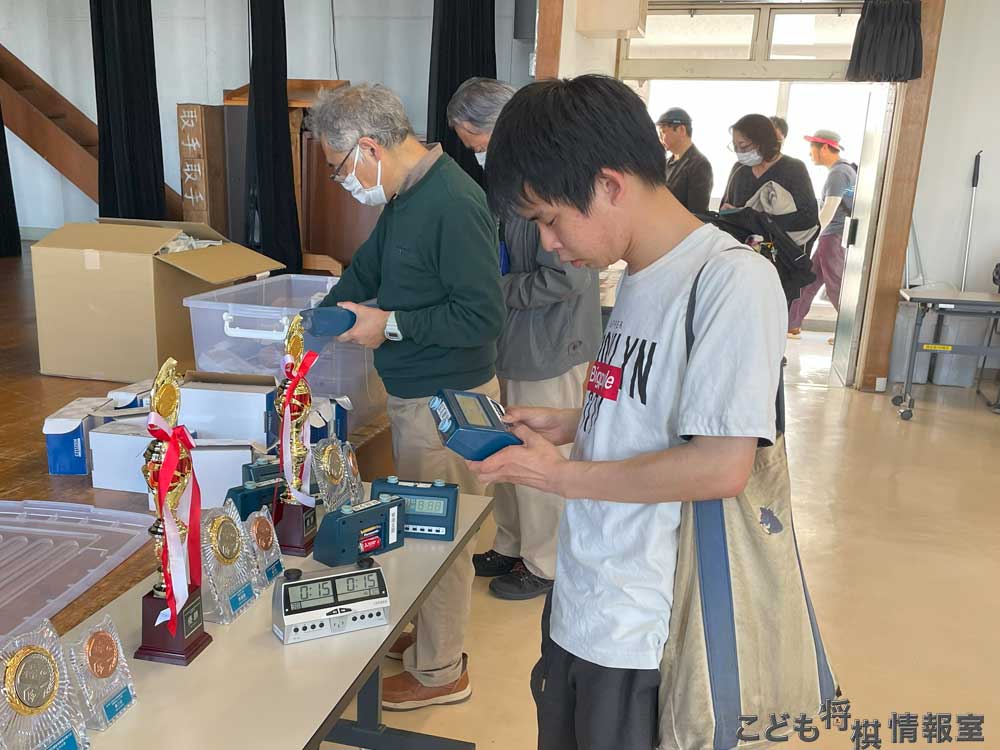 時計の設置