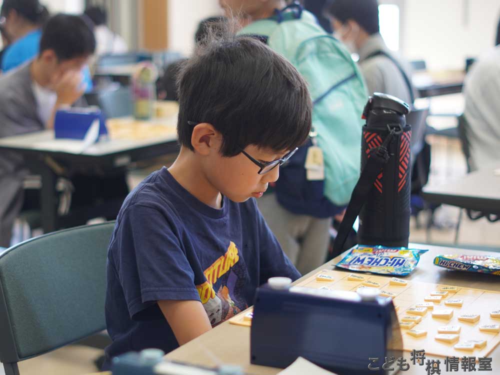 低学年B級優勝の栗山君