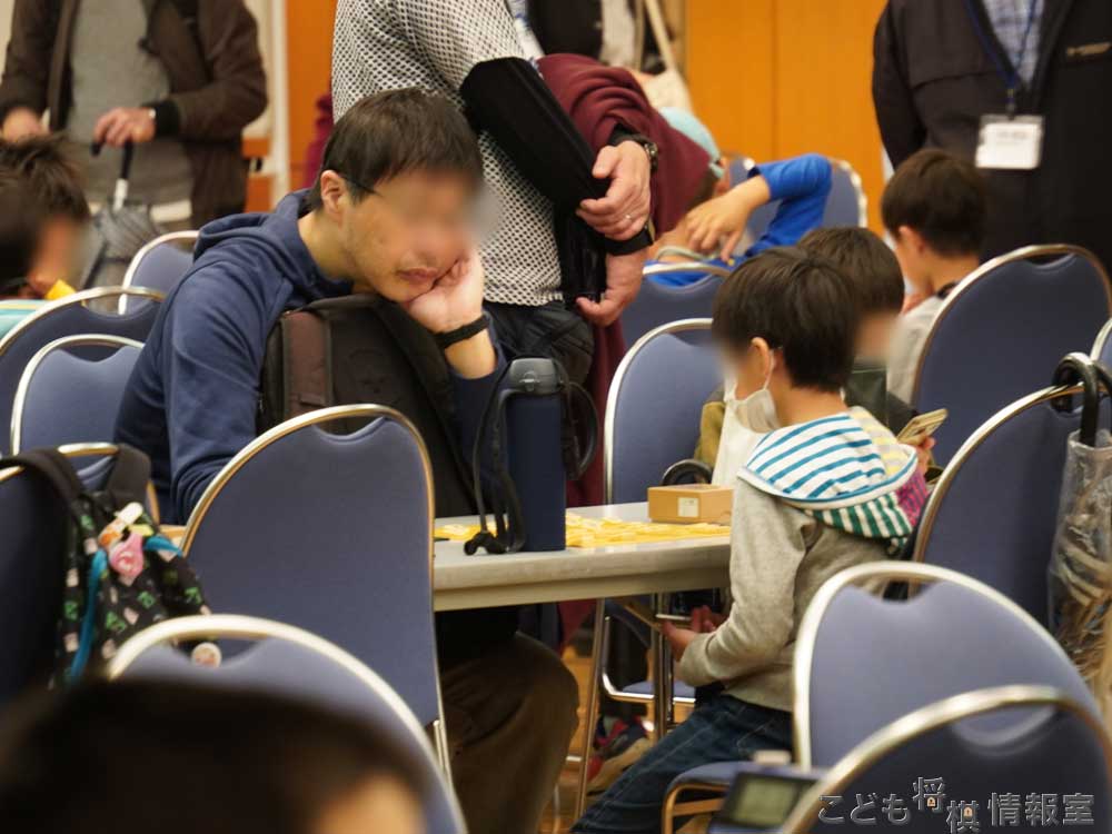 親子で練習将棋