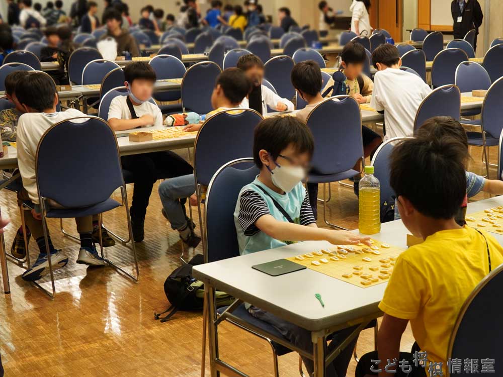 対局の様子