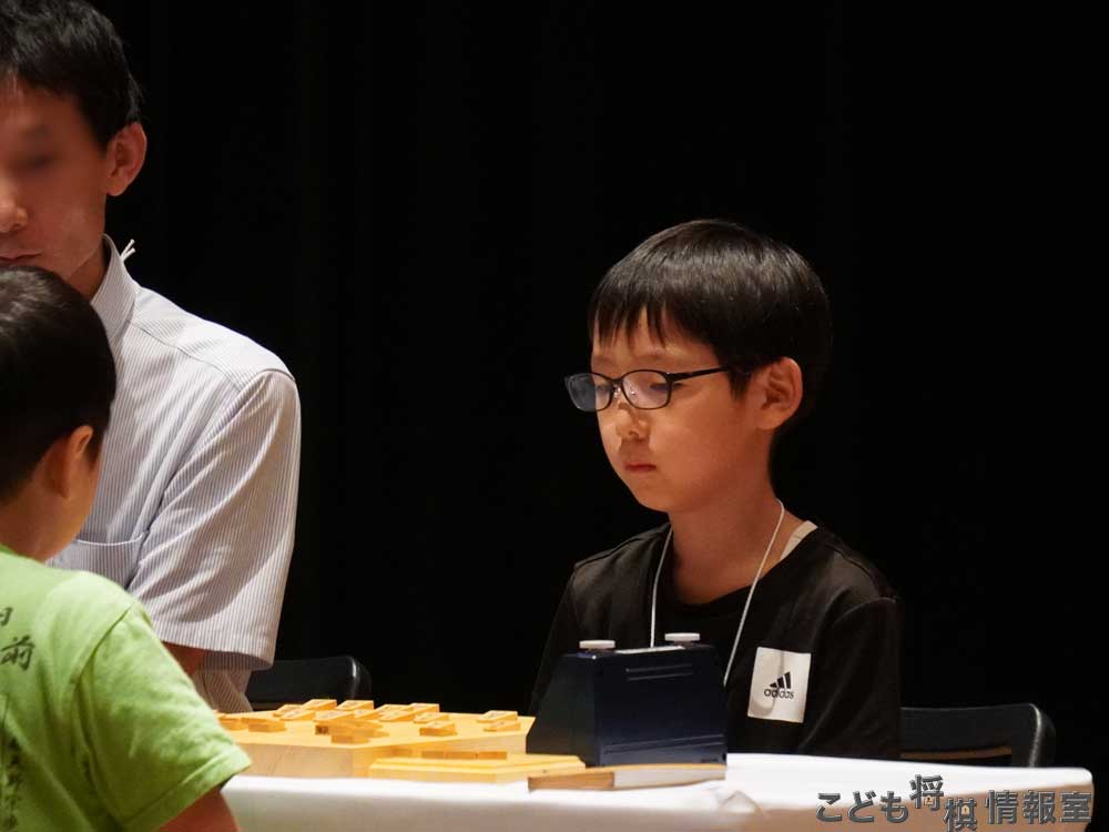低学年優勝　川島君