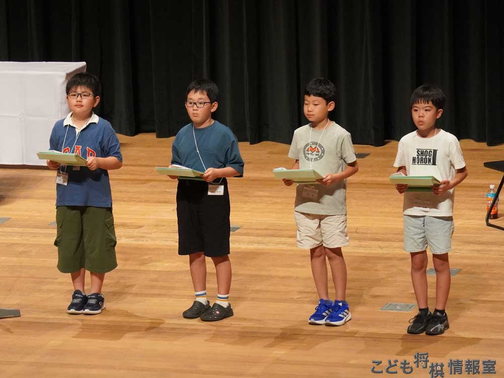 高学年の部
入賞者の４名