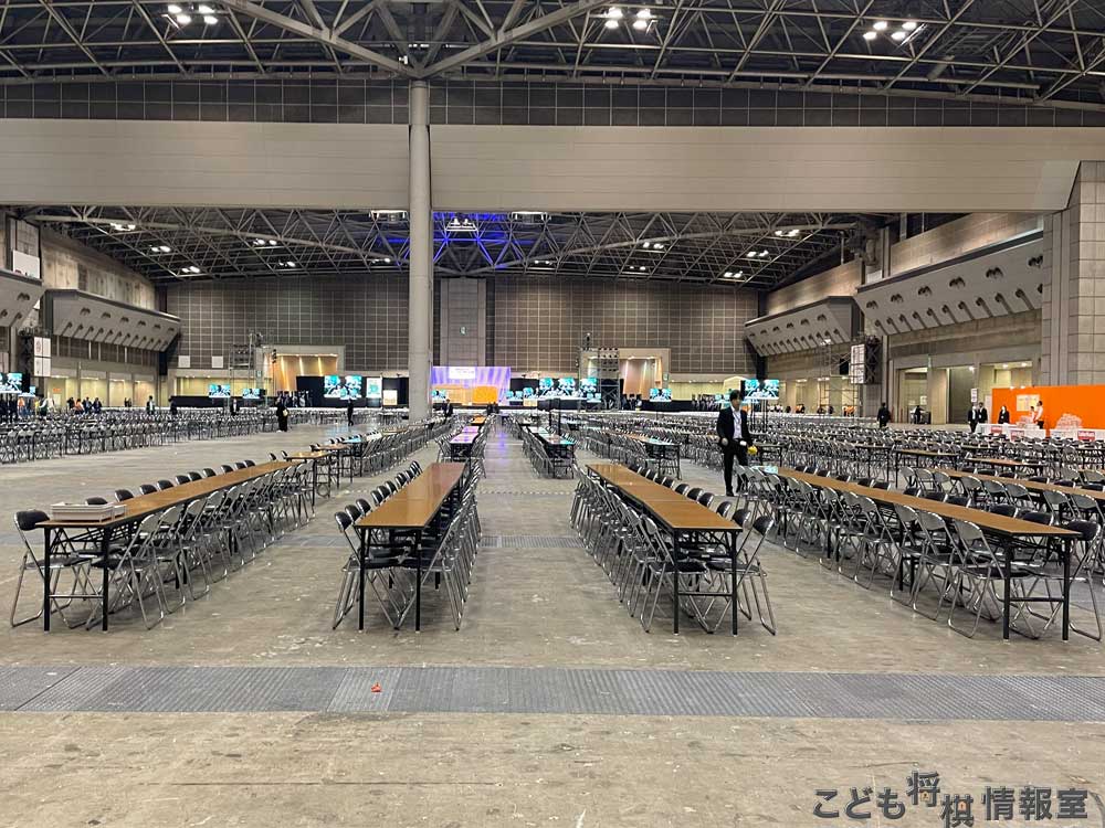 会場内