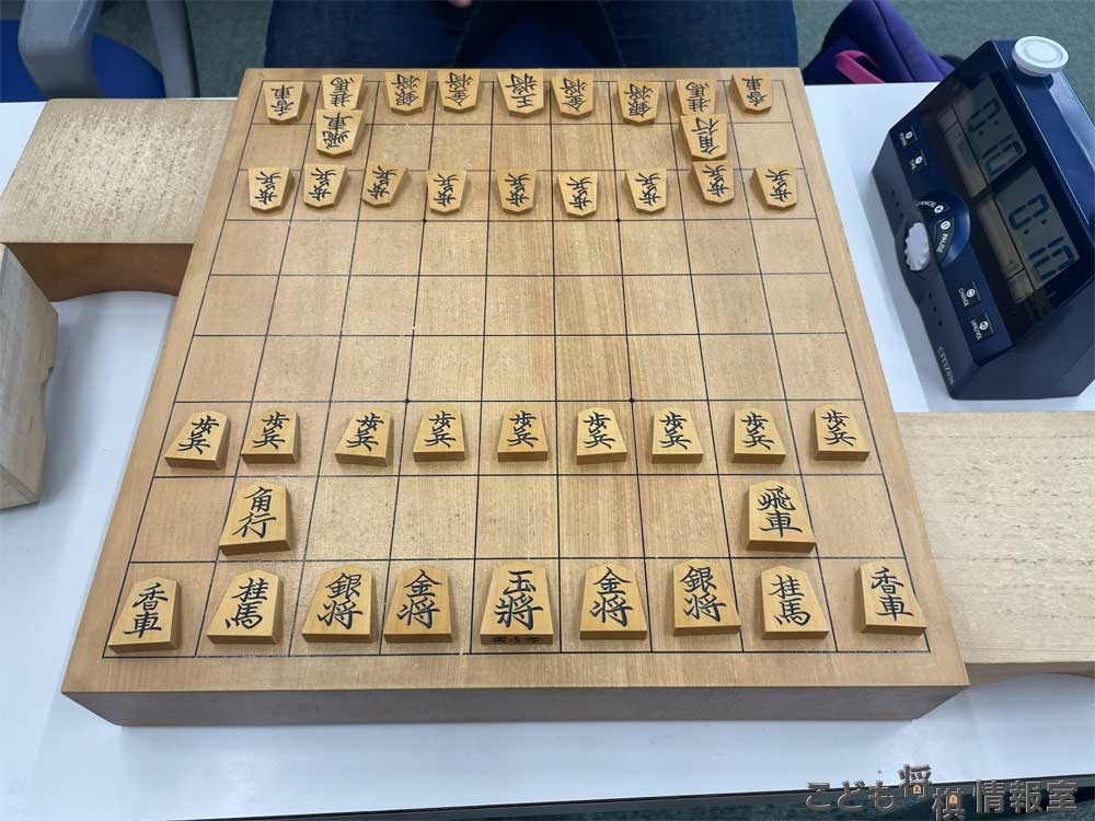 将棋交流室での一局