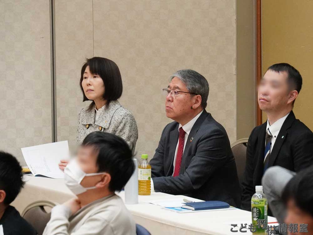 清水会長と池上代表も観戦