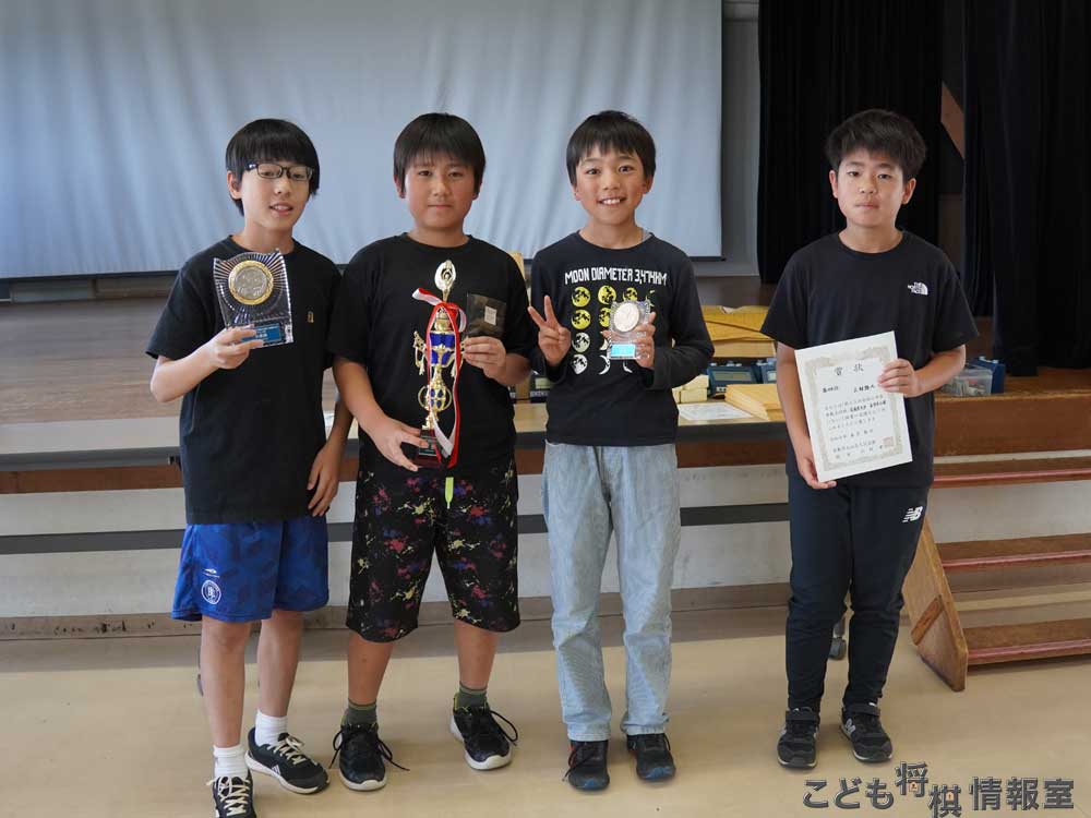 高学年の部男子入賞者