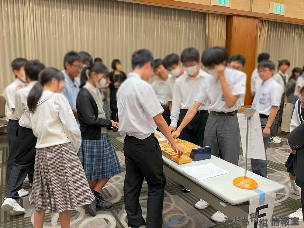 夜のイベント（リレー将棋）