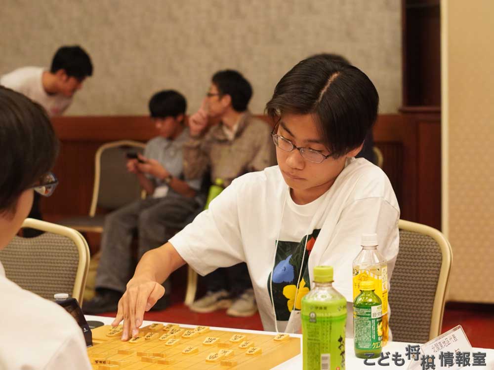 準優勝の小針君
