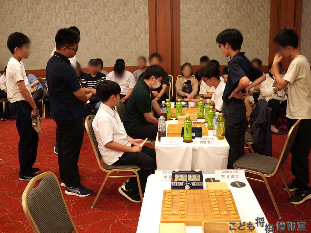 一回戦最後の対局